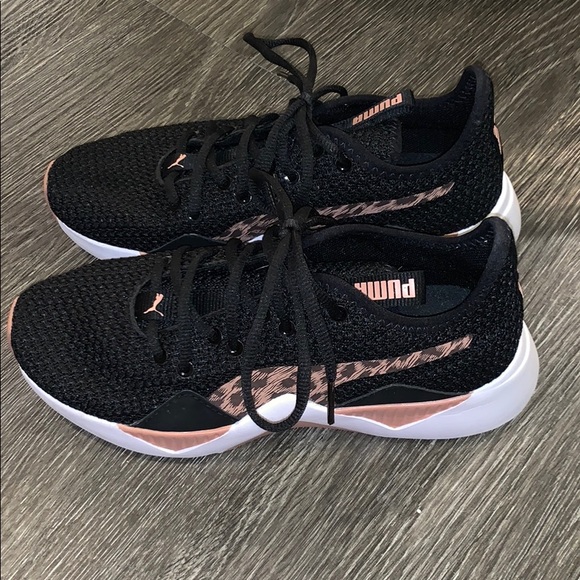 puma incite leopard sneakers